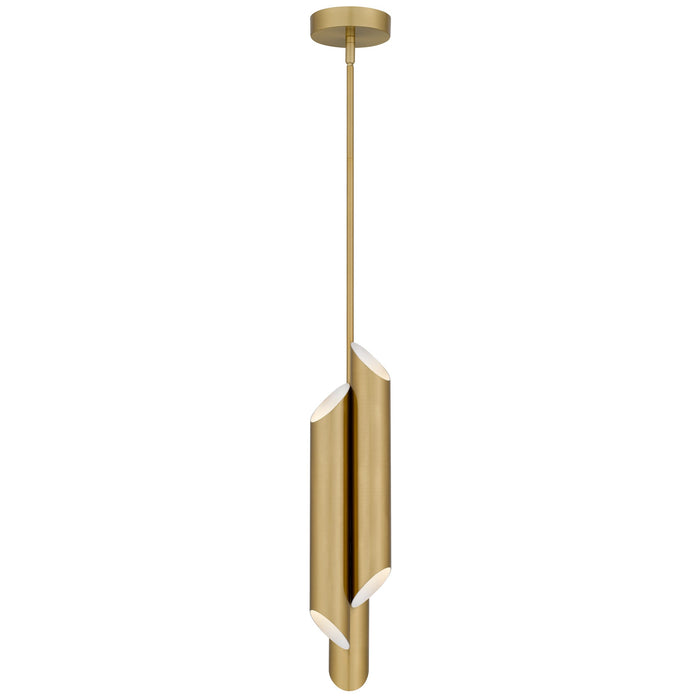 Myhouse Lighting Quoizel - PCMAN1505BRG - LED Mini Pendant - Manelis - Brushed Gold