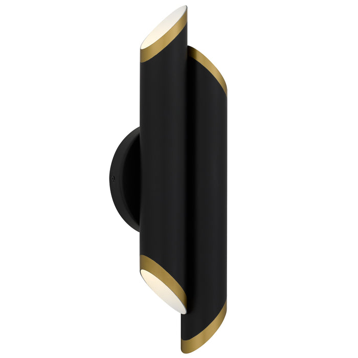 Myhouse Lighting Quoizel - PCMAN8705MBK - LED Wall Sconce - Manelis - Matte Black