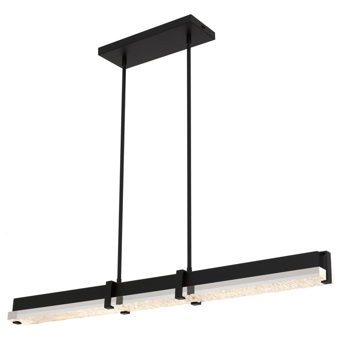 Myhouse Lighting Quoizel - PCTED148MBK - LED Island Pendant - Theodore - Matte Black