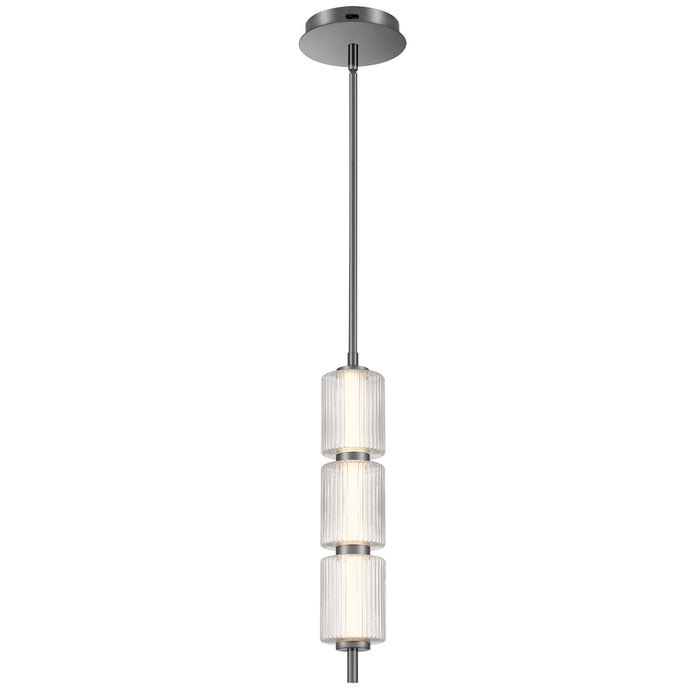 Myhouse Lighting Quoizel - PCTUR1504BCH - LED Mini Pendant - Turner - Black Chrome