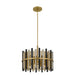 Myhouse Lighting Quoizel - RICH2822BRG - Eight Light Pendant - Richards - Brushed Gold