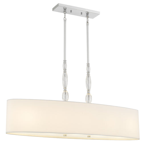 Myhouse Lighting Quoizel - STON542C - Five Light Island Pendant - Stone - Polished Chrome