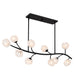 Myhouse Lighting Quoizel - WALK1048MBK - Ten Light Island Pendant - Walker - Matte Black