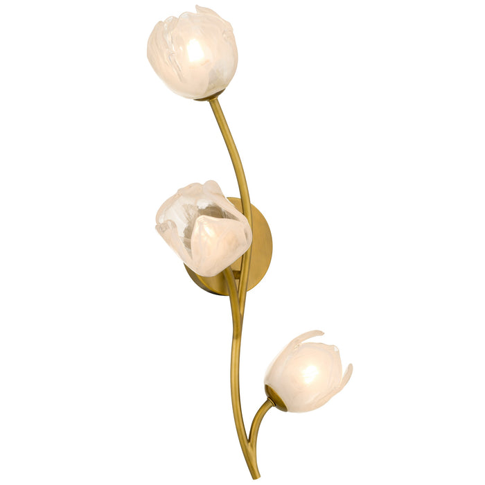 Myhouse Lighting Quoizel - WALK8808PVB - Three Light Wall Sconce - Walker - Vintage Brass