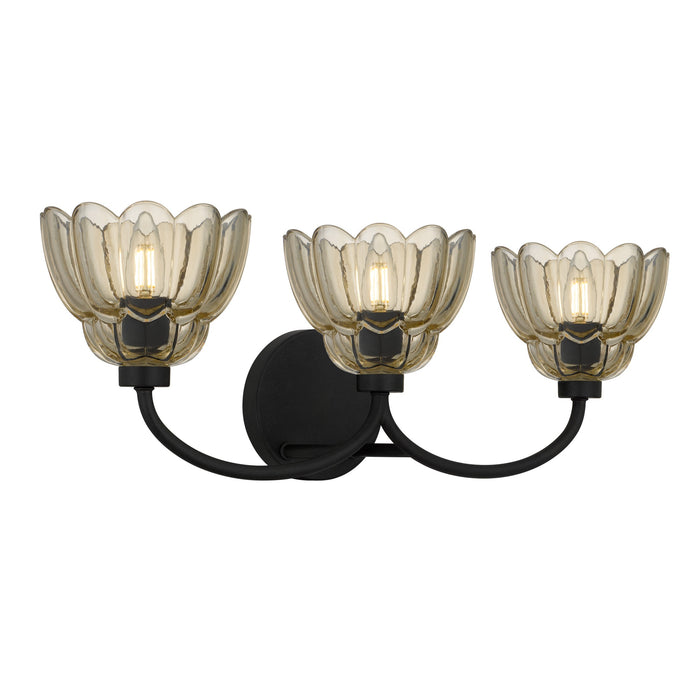 Myhouse Lighting Quoizel - WHP8623MC - Three Light Vanity - Whitecap - Mottled Cocoa