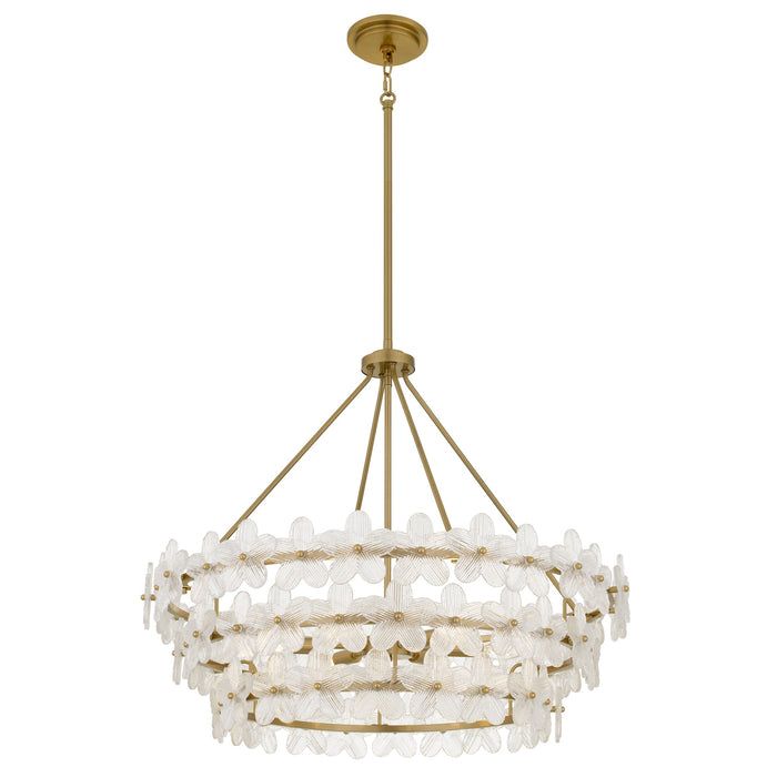 Myhouse Lighting Quoizel - WRIG2830BRG - Six Light Pendant - Wright - Brushed Gold