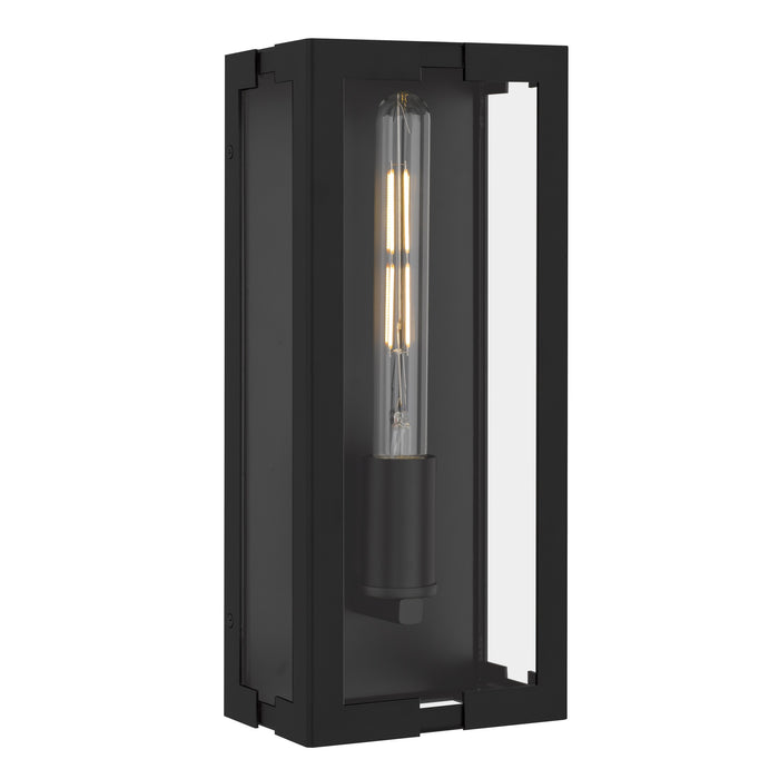 Myhouse Lighting Quoizel - YOUN8406MBK - One Light Outdoor Wall Lantern - Young - Matte Black