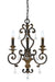 Myhouse Lighting Quoizel - MQ5003HL - Three Light Chandelier - Marquette - Heirloom