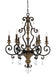 Myhouse Lighting Quoizel - MQ5006HL - Six Light Chandelier - Marquette - Heirloom