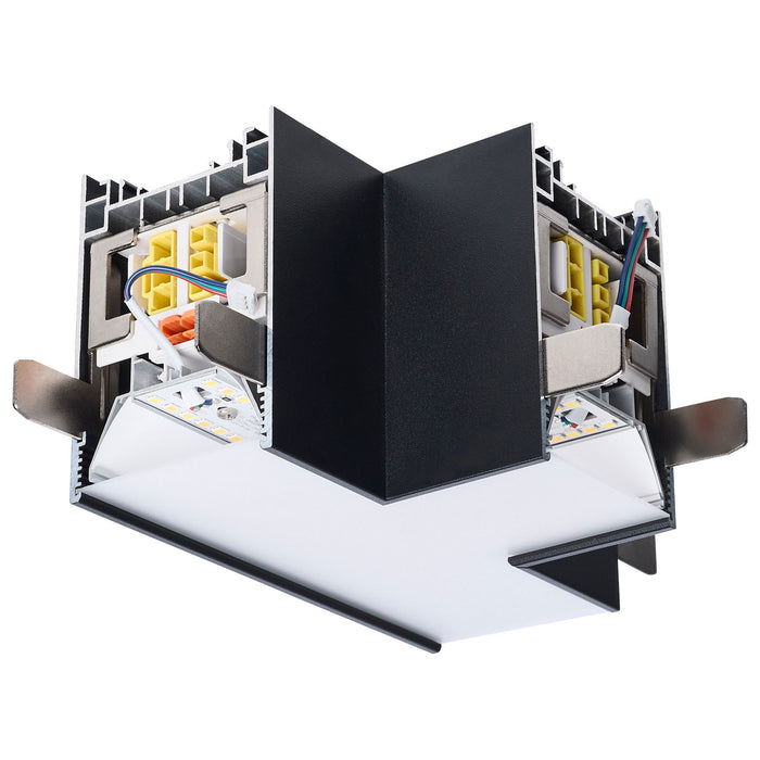 Myhouse Lighting Nuvo Lighting - 65-1285 - T-Connector for LED Linear System - Black