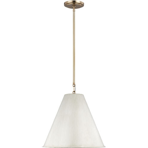 Myhouse Lighting Visual Comfort Studio - 6585101-817 - One Light Pendant - Gordon - Antique White
