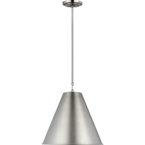 Myhouse Lighting Visual Comfort Studio - 6585101EN3-965 - One Light Pendant - Gordon - Antique Brushed Nickel