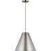 Myhouse Lighting Visual Comfort Studio - 6585101EN3-965 - One Light Pendant - Gordon - Antique Brushed Nickel