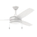 Myhouse Lighting Progress Lighting - P250124-28M-30 - 52" Ceiling Fan - Nolyn - Matte White