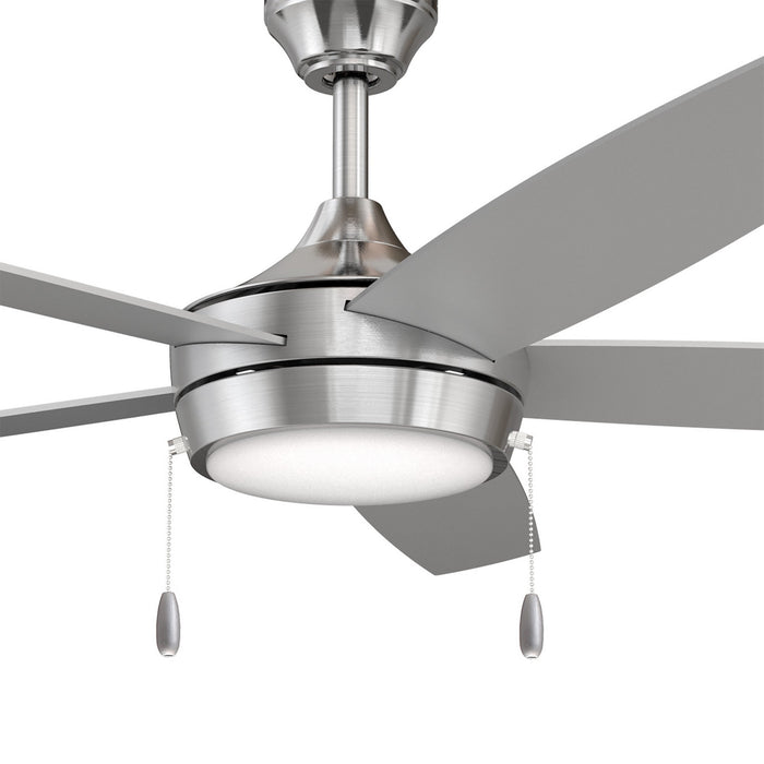 Myhouse Lighting Progress Lighting - P250125-009-30 - 52" Ceiling Fan - Nolyn V - Brushed Nickel