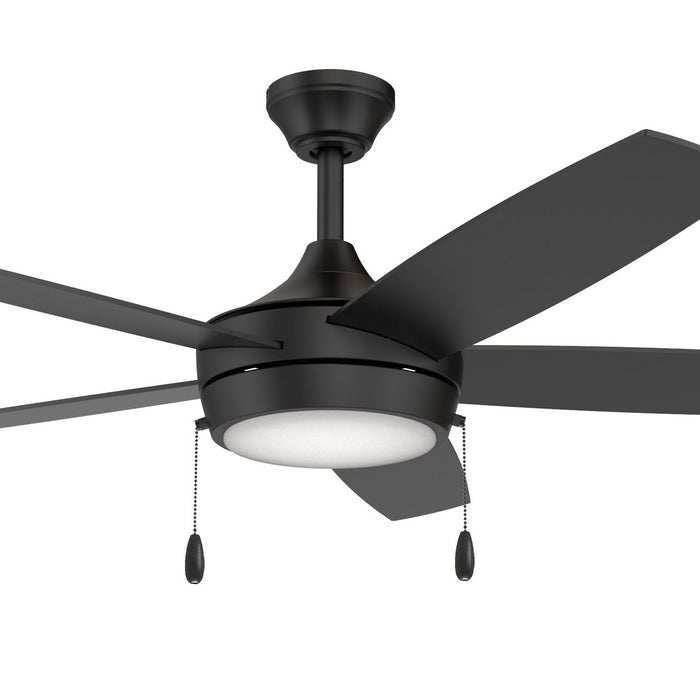 Myhouse Lighting Progress Lighting - P250125-31M-30 - 52" Ceiling Fan - Nolyn V - Matte Black