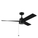 Myhouse Lighting Kichler - 300375BK - 52" Ceiling Fan - Spyn Lite - Black