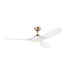 Myhouse Lighting Kichler - 310560CPZMWH - 60" Ceiling Fan - Mylo - Champagne Bronze