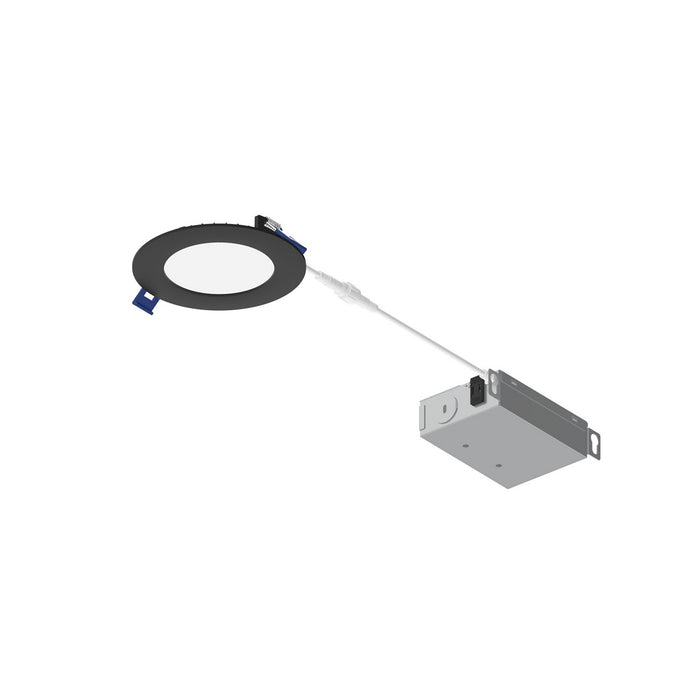 Myhouse Lighting Nora Lighting - NFLAT-R4TWB - LED Downlight - Black