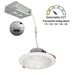 Myhouse Lighting Nora Lighting - NLTH-61TW-MPW - LED Downlight - LED Theia - Matte Powder White
