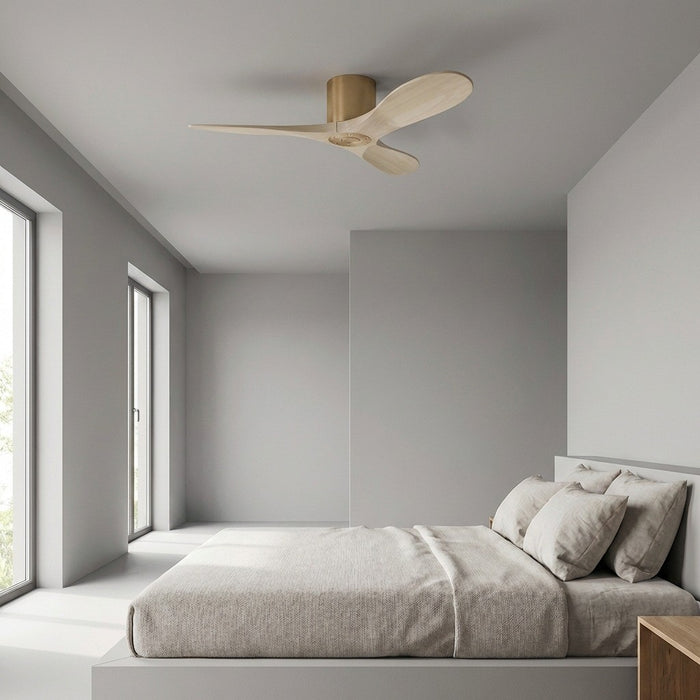 Myhouse Lighting Visual Comfort Fan - 3MAVHSM44BBSWWO - 44" Ceiling Fan - Maverick - Burnished Brass