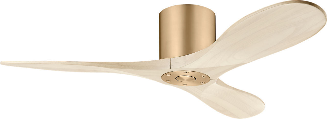 Myhouse Lighting Visual Comfort Fan - 3MAVHSM44BBSWWO - 44" Ceiling Fan - Maverick - Burnished Brass