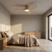 Myhouse Lighting Visual Comfort Fan - 3MAVHSM44BBSWWOD - 44" Ceiling Fan - Maverick - Burnished Brass