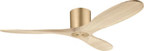 Myhouse Lighting Visual Comfort Fan - 3MAVHSM52BBSWWO - 52" Ceiling Fan - Maverick - Burnished Brass