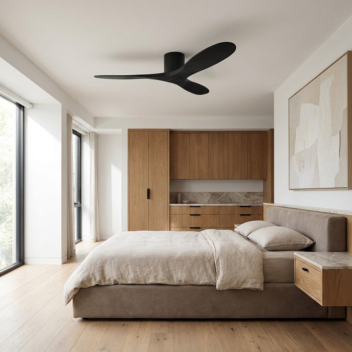 Myhouse Lighting Visual Comfort Fan - 3MAVHSM52MBKMBK - 52" Ceiling Fan - Maverick - Matte Black