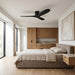 Myhouse Lighting Visual Comfort Fan - 3MAVHSM52MBKMBK - 52" Ceiling Fan - Maverick - Matte Black