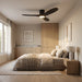 Myhouse Lighting Visual Comfort Fan - 3MAVHSM52MBKMBKD - 52" Ceiling Fan - Maverick - Matte Black