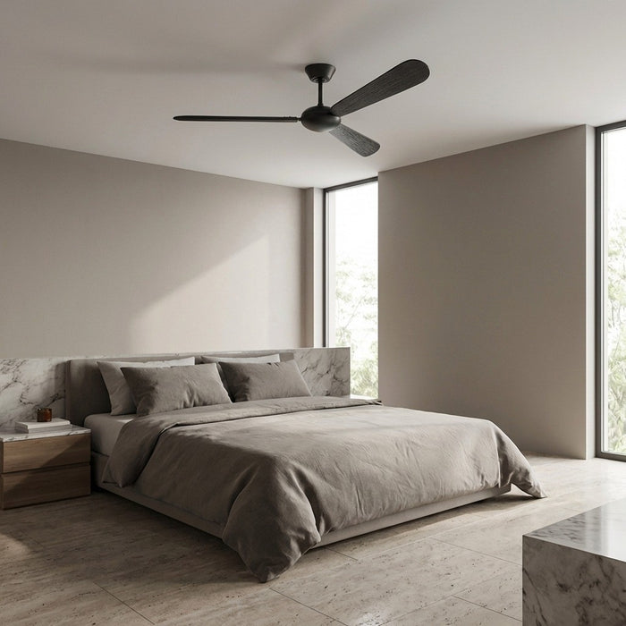 Myhouse Lighting Visual Comfort Fan - 3PODSM64MBKEBY - 64" Ceiling Fan - Pod - Midnight Black