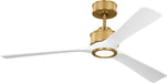 Myhouse Lighting Visual Comfort Fan - 3RSESM52BBSRZWD - 52" Ceiling Fan - Reese - Burnished Brass