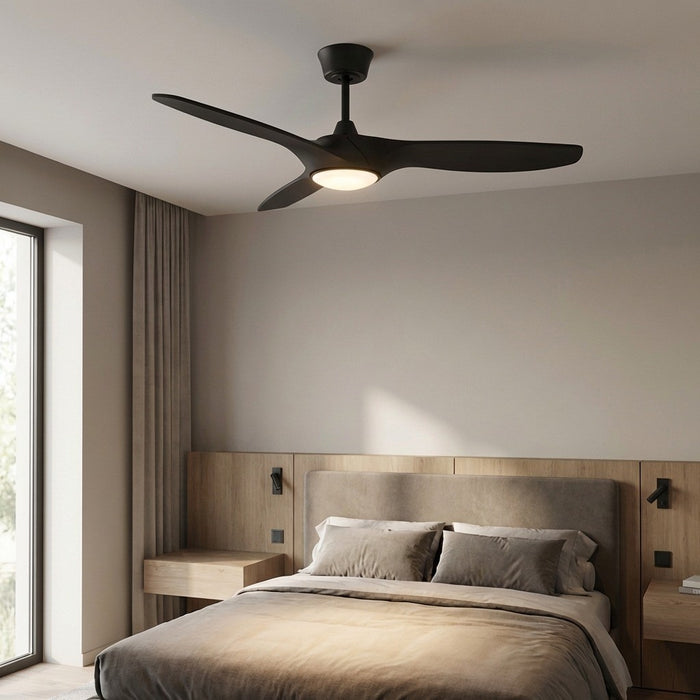 Myhouse Lighting Visual Comfort Fan - 3SLNSM52MBKD - 52" Ceiling Fan - Selen - Midnight Black