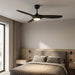 Myhouse Lighting Visual Comfort Fan - 3SLNSM52MBKD - 52" Ceiling Fan - Selen - Midnight Black