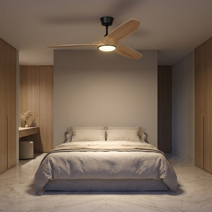 Myhouse Lighting Visual Comfort Fan - 3SLNSM52MBKNHD - 52" Ceiling Fan - Selen - Midnight Black