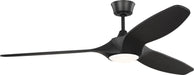 Myhouse Lighting Visual Comfort Fan - 3SLNSM60MBKD - 60" Ceiling Fan - Selen - Midnight Black