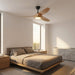 Myhouse Lighting Visual Comfort Fan - 3SLNSM60MBKNHD - 60" Ceiling Fan - Selen - Midnight Black
