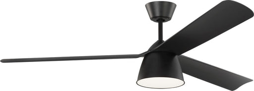 Myhouse Lighting Visual Comfort Fan - 3STUSM60MBKD - 60" Ceiling Fan - Studio - Midnight Black