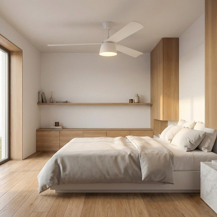 Myhouse Lighting Visual Comfort Fan - 3STUSM60RZWD - 60" Ceiling Fan - Studio - Matte White