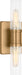 Myhouse Lighting Visual Comfort Studio - 4465002CC-848 - Two Light Vanity - Keaton - Satin Brass/Satin Brass
