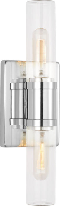 Myhouse Lighting Visual Comfort Studio - 4465002CF-05 - Two Light Vanity - Keaton - Chrome/Chrome