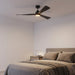 Myhouse Lighting Visual Comfort Fan - 3TRLSM60MBKD - 60" Ceiling Fan - Trillium - Midnight Black