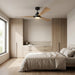 Myhouse Lighting Visual Comfort Fan - 3TRLSM60MBKNHD - 60" Ceiling Fan - Trillium - Midnight Black
