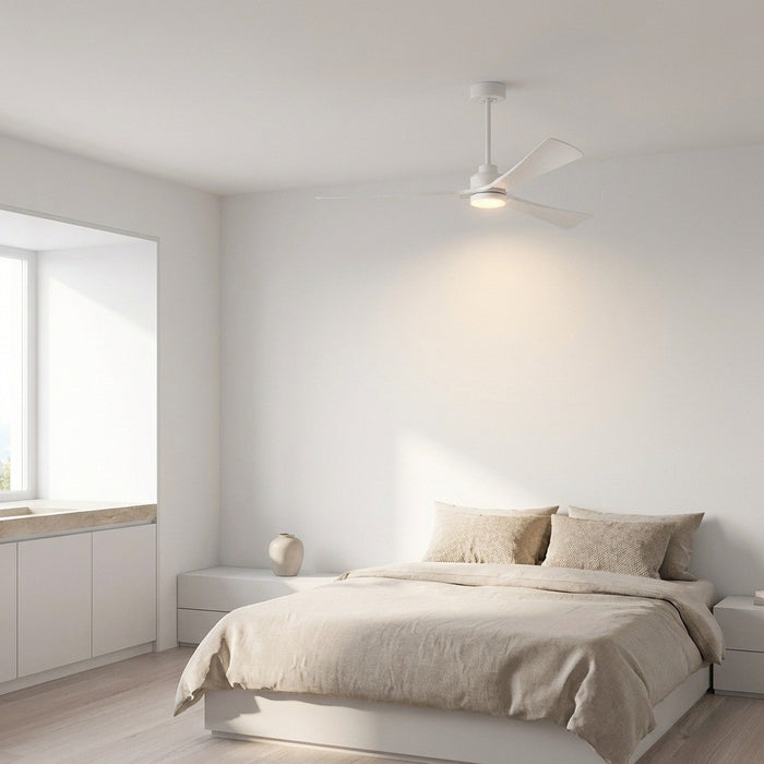 Myhouse Lighting Visual Comfort Fan - 3TRLSM60RZWD - 60" Ceiling Fan - Trillium - Matte White