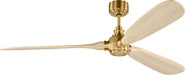 Myhouse Lighting Visual Comfort Fan - 3VALSM60BBSWWO - 60" Ceiling Fan - Valiant - Burnished Brass