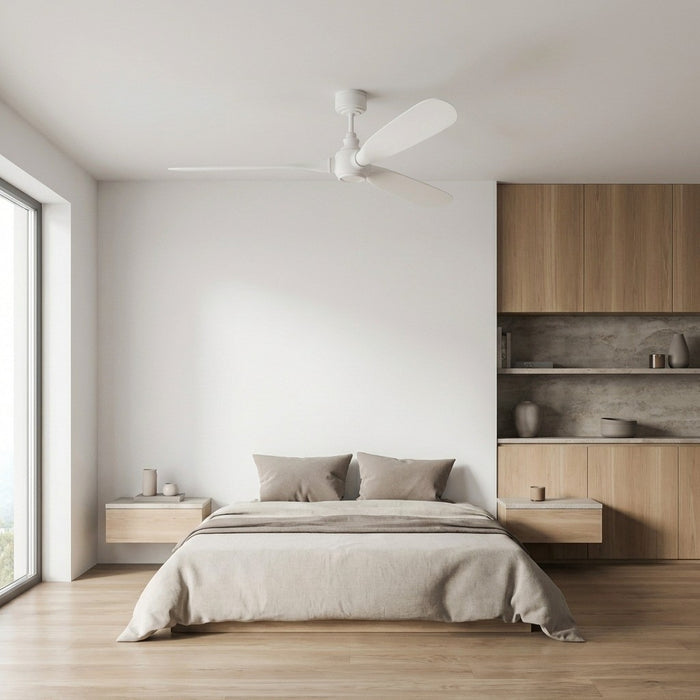 Myhouse Lighting Visual Comfort Fan - 3VALSM60RZW - 60" Ceiling Fan - Valiant - Matte White