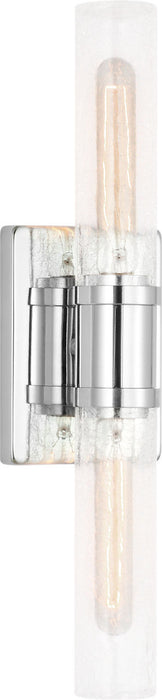 Myhouse Lighting Visual Comfort Studio - 4565002CC-05 - Two Light Vanity - Keaton - Chrome/Chrome