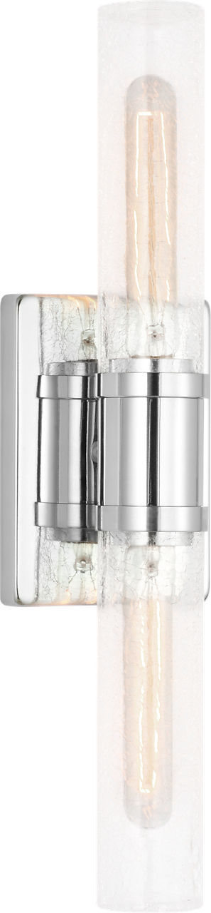 Myhouse Lighting Visual Comfort Studio - 4565002CC-05 - Two Light Vanity - Keaton - Chrome/Chrome