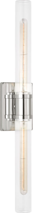 Myhouse Lighting Visual Comfort Studio - 4665002CF-05 - Two Light Vanity - Keaton - Chrome/Chrome